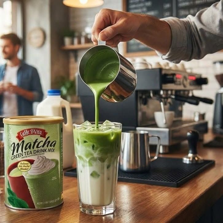 Bột Matcha Green Tea Caffe D'Vita - 1,36kg