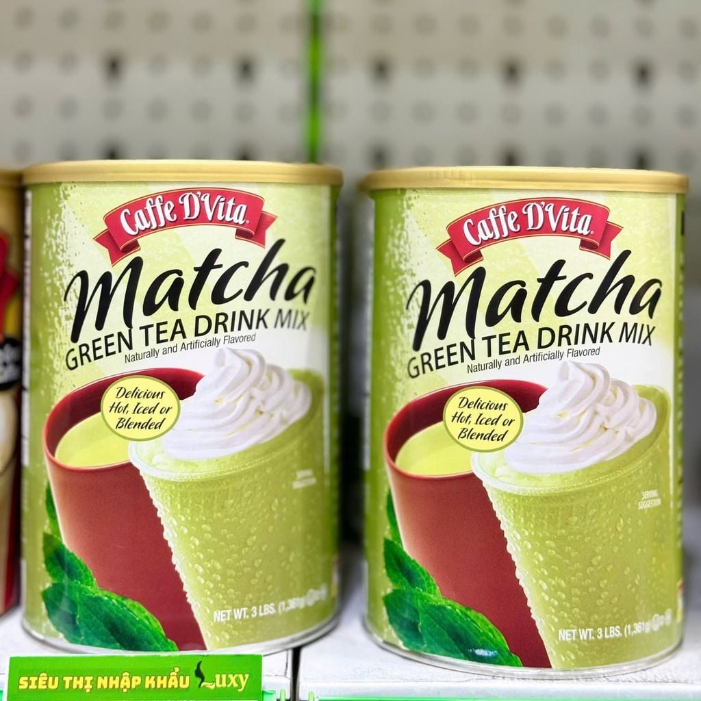 Bột Matcha Green Tea Caffe D'Vita - 1,36kg