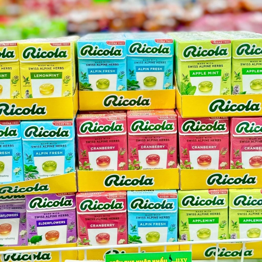 Kẹo Ngậm Thảo Mộc Ricola - 40g (Mua 1 Tặng 1)