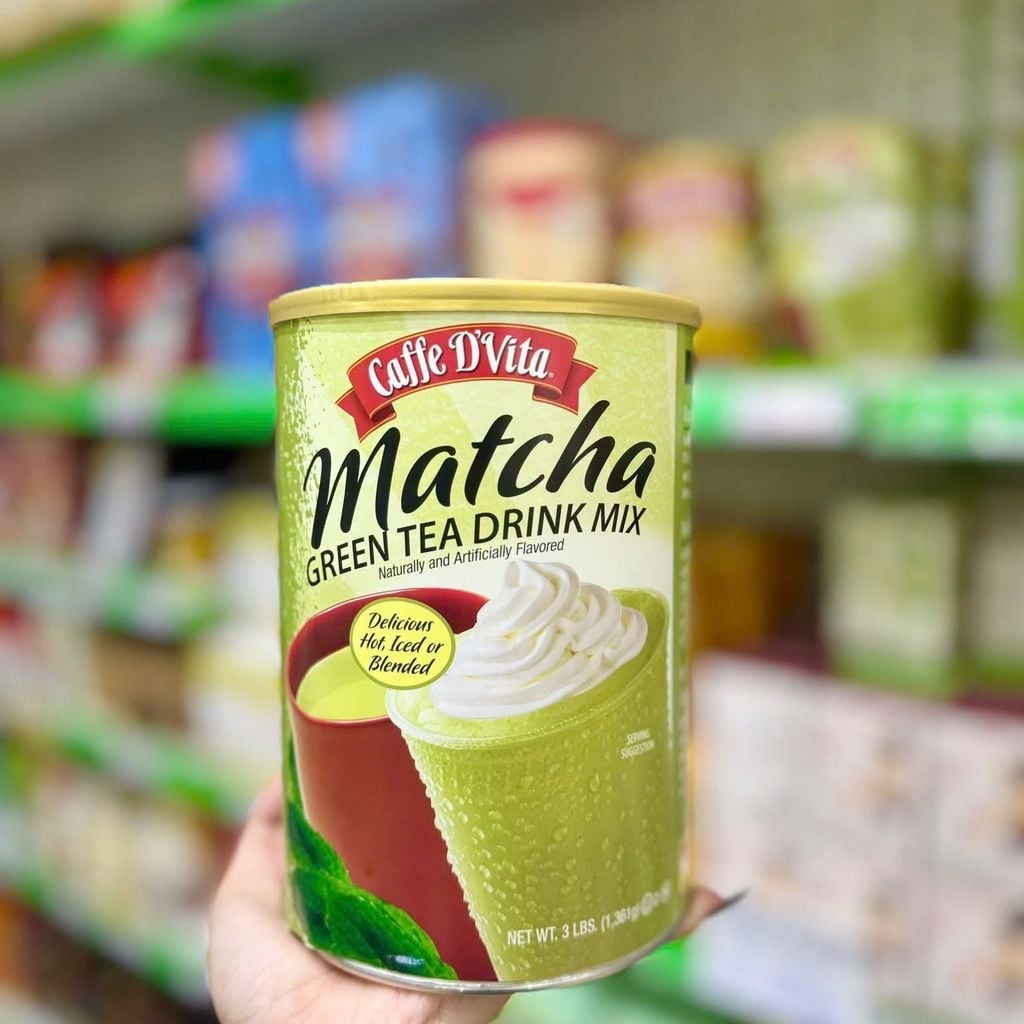 Bột Matcha Green Tea Caffe D'Vita - 1,36kg