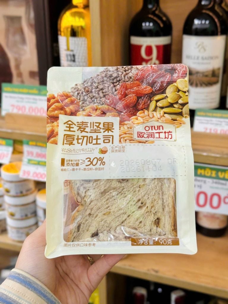 Bánh Mì Lúa Mạch Mix Vị - Gói 90g