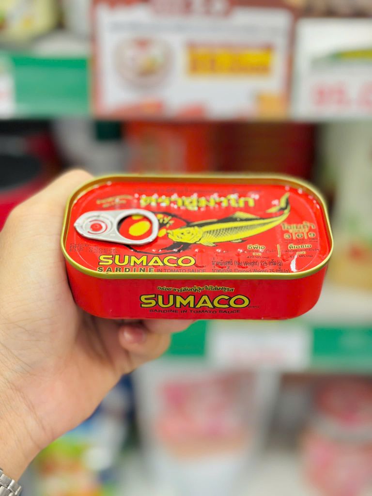 Cá Mòi Sardines Sumaco Thái Lan - 125g