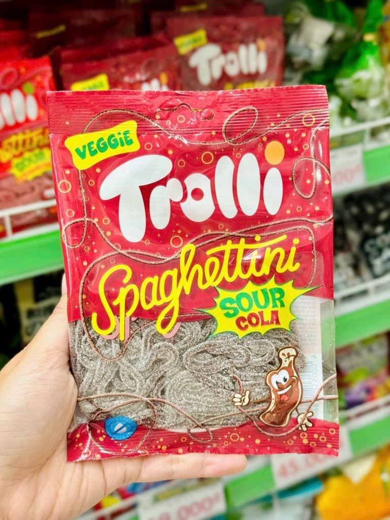 Kẹo Dẻo Trolli Spaghettini Sour - Gói 100g