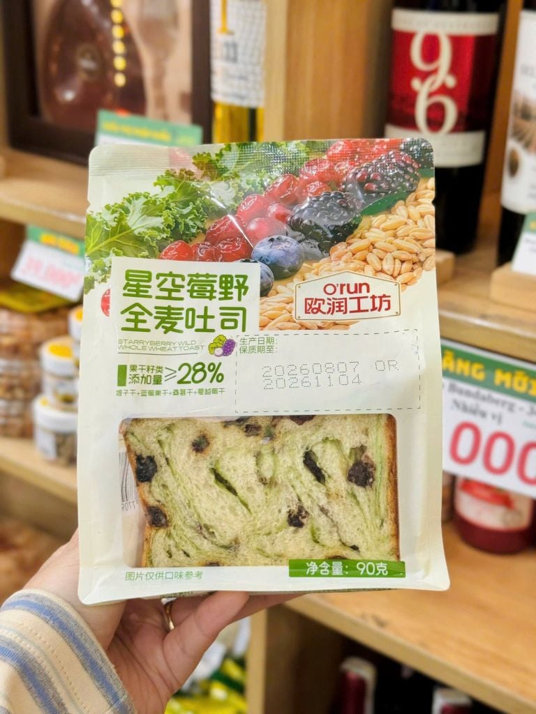 Bánh Mì Lúa Mạch Mix Vị - Gói 90g