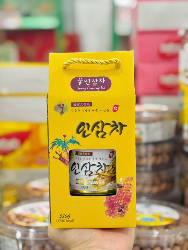 Trà Sâm Mật Ong Hàn Quốc - Hộp 580g