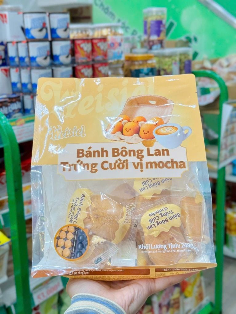 Bánh Bông Lan Trứng Gà Tươi - Gói 248g