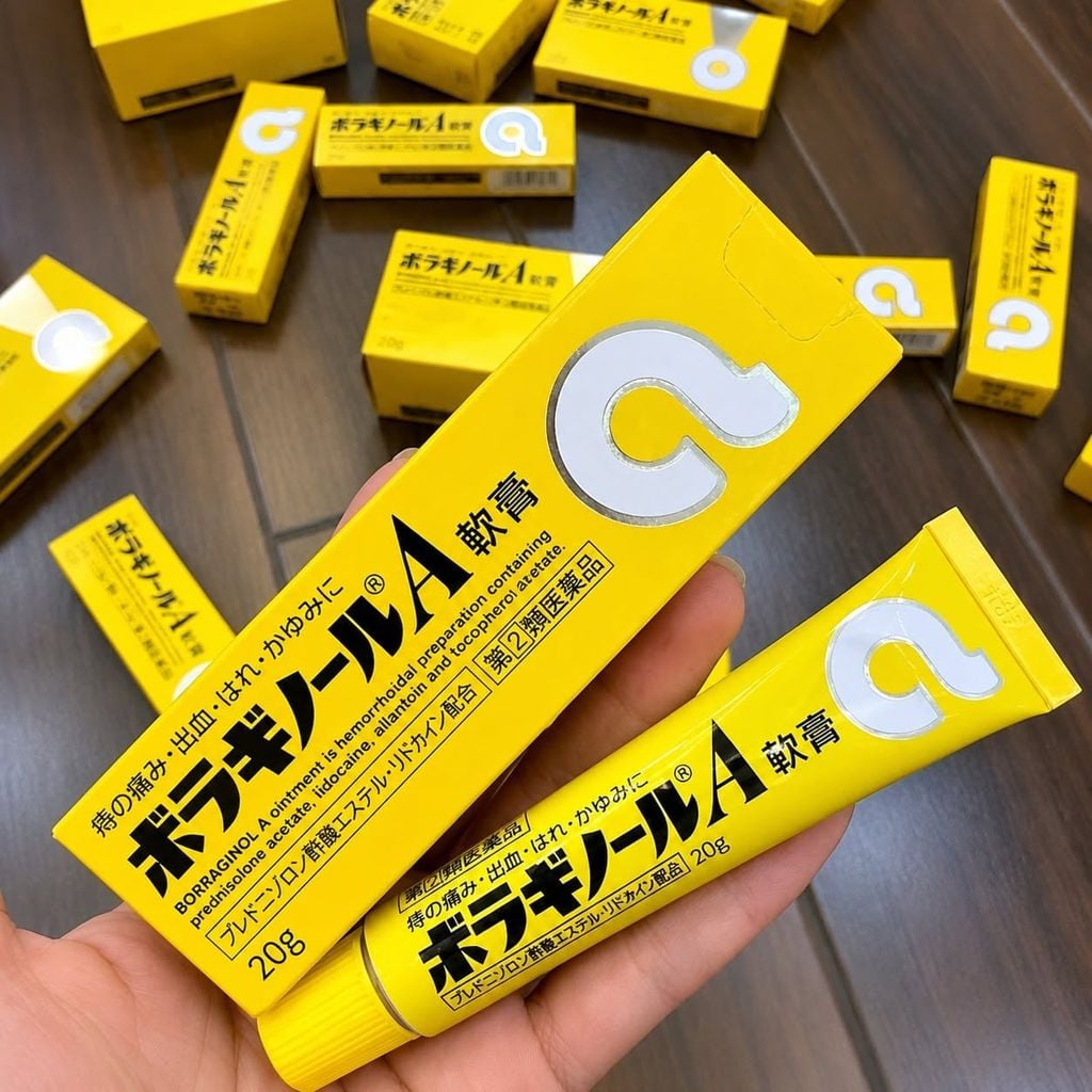 Tuýp Bôi Trĩ Chữ A Nhật Bản - 20g