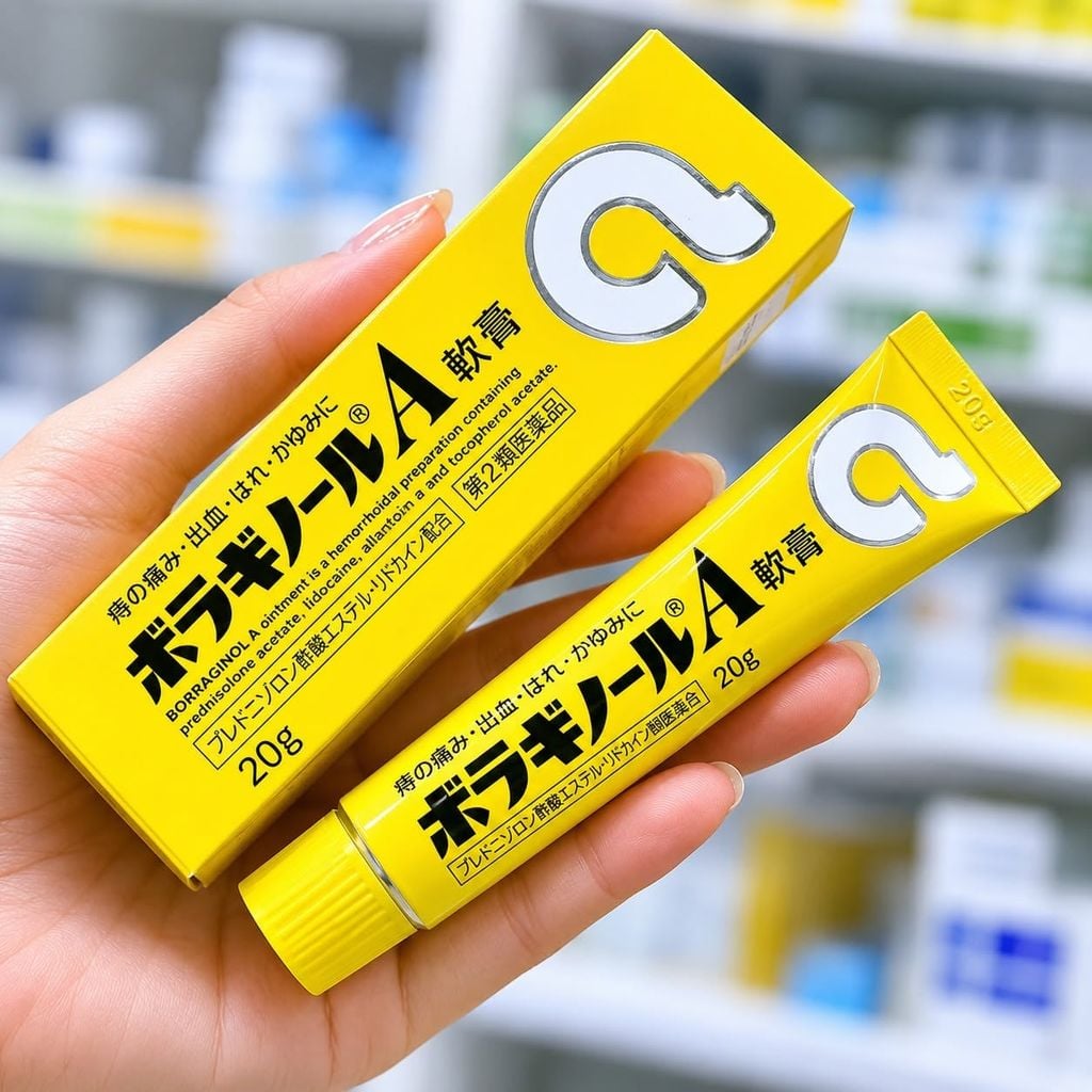 Tuýp Bôi Trĩ Chữ A Nhật Bản - 20g