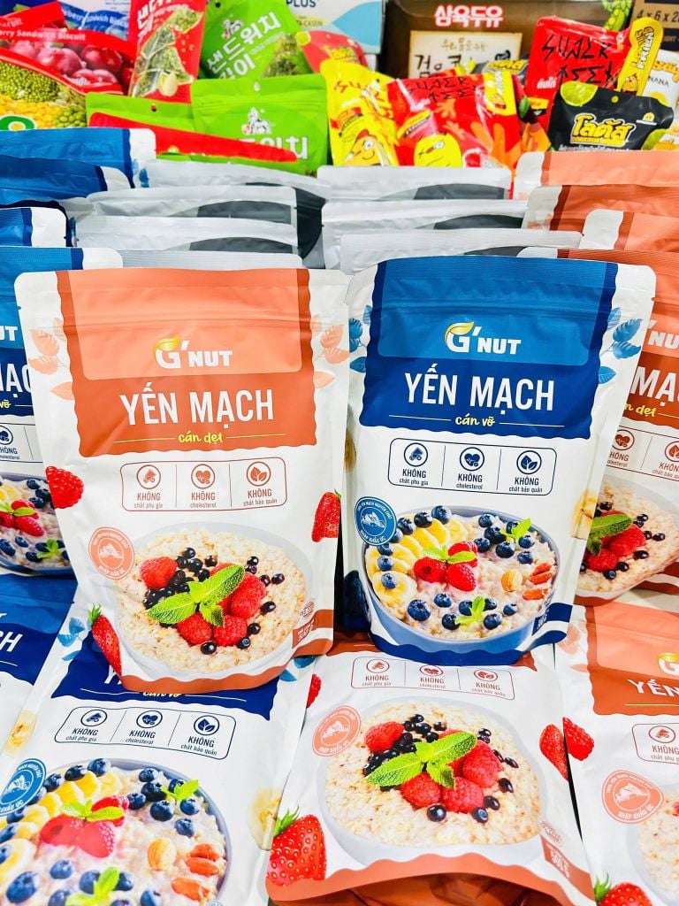 Yến mạch cao cấp G'Nut - Gói 500g