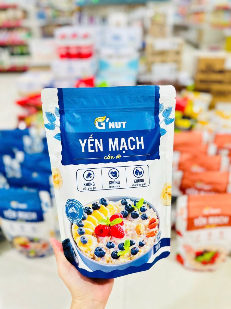 Yến mạch cao cấp G'Nut - Gói 500g