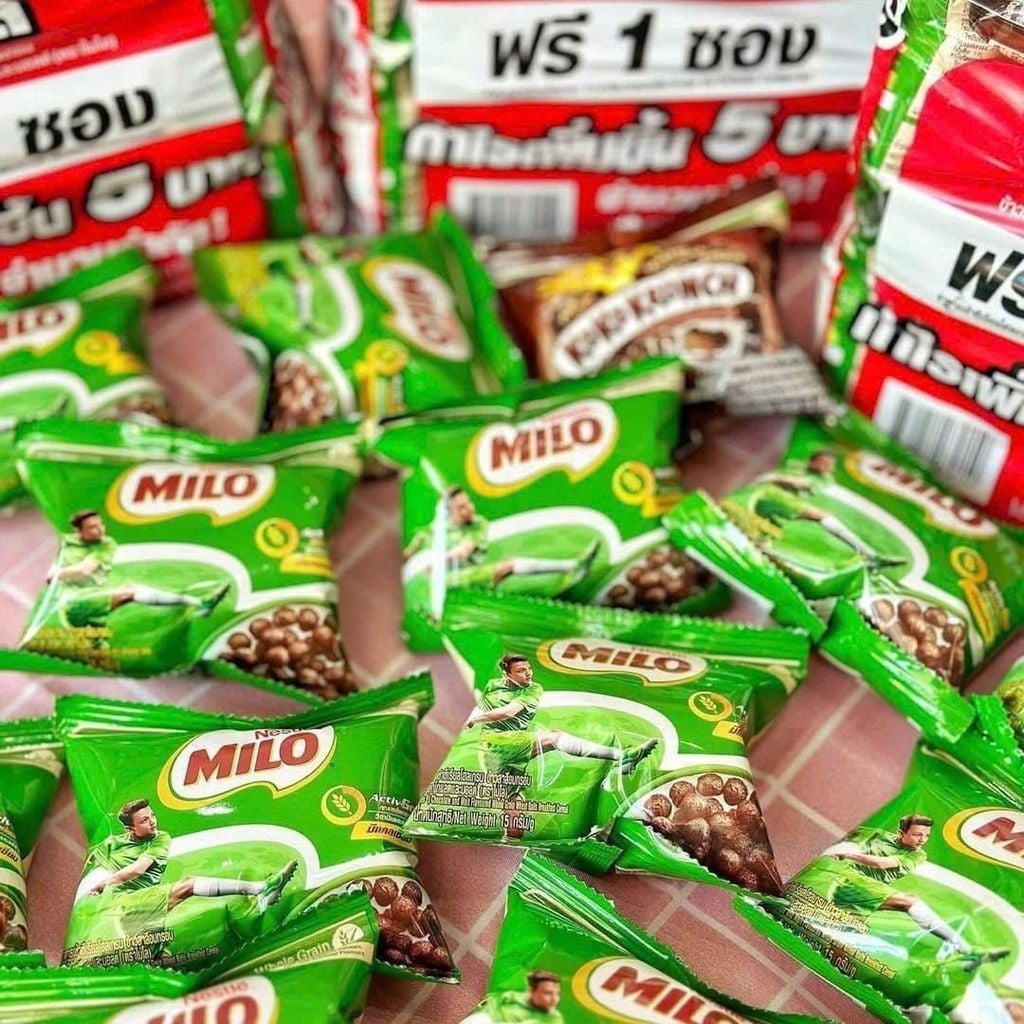 Snack Ngũ Cốc Milo Thái - Lốc 12 Gói