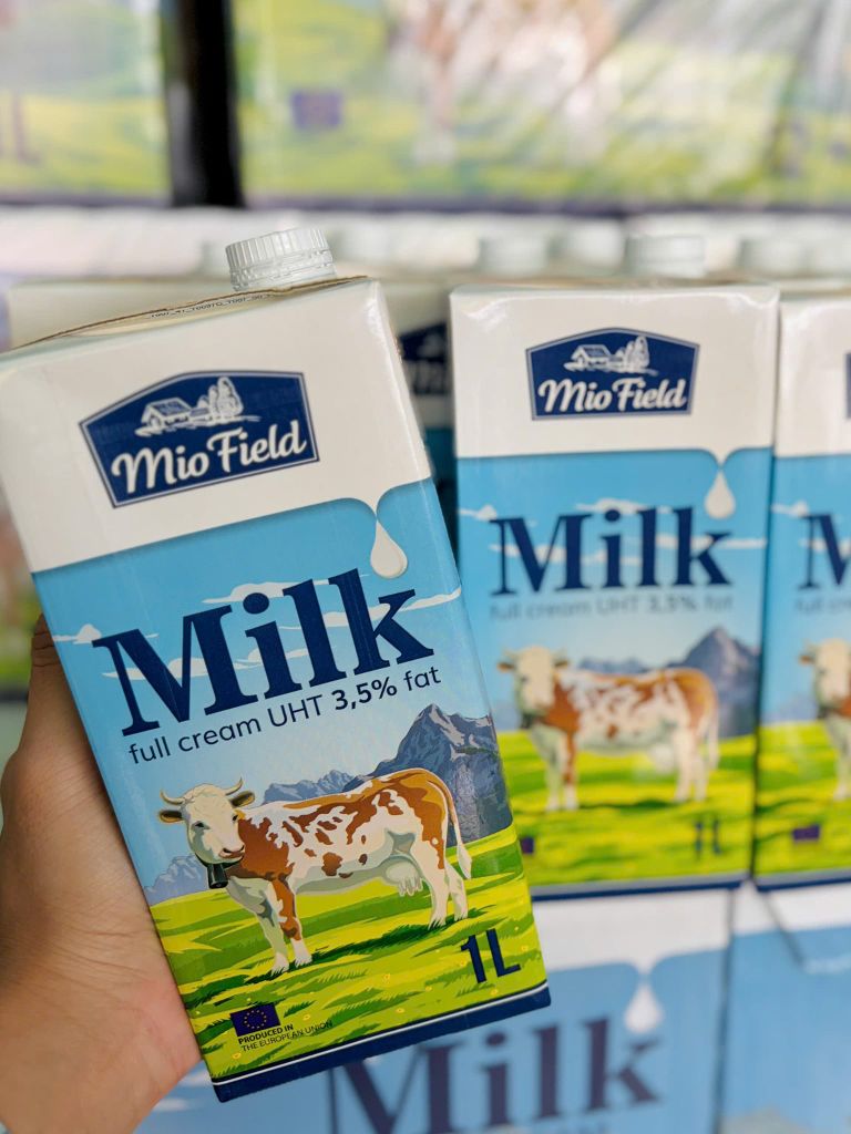 Sữa Tươi Nguyên Chất Tiệt Trùng Ba Lan Mio Field - 1 Lít