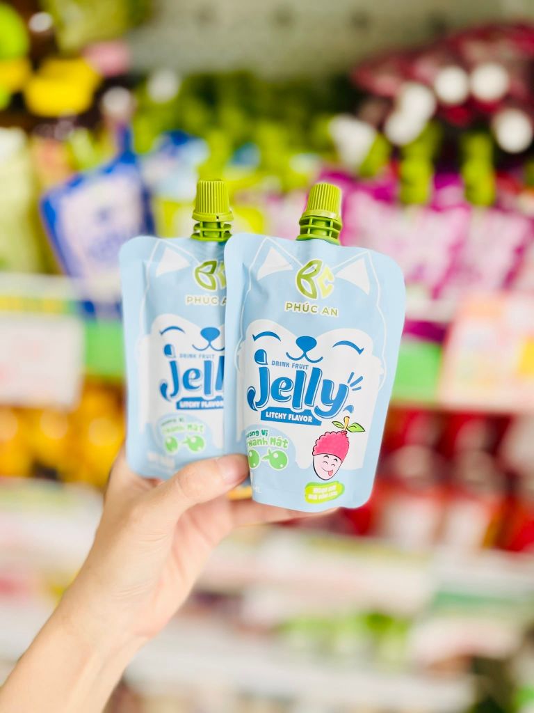 Thạch Uống Trái Cây Jelly Phúc An - 80ML