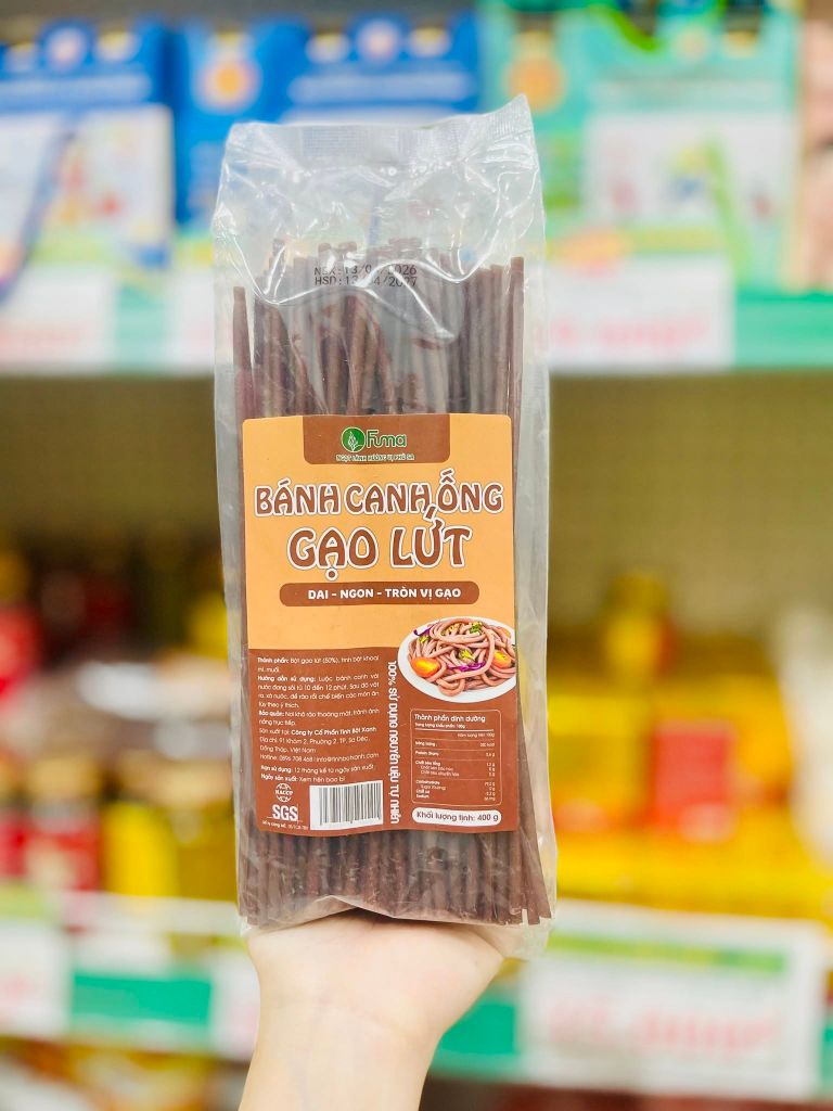 Bánh Canh Ống Gạo Lứt Fuma - 400g