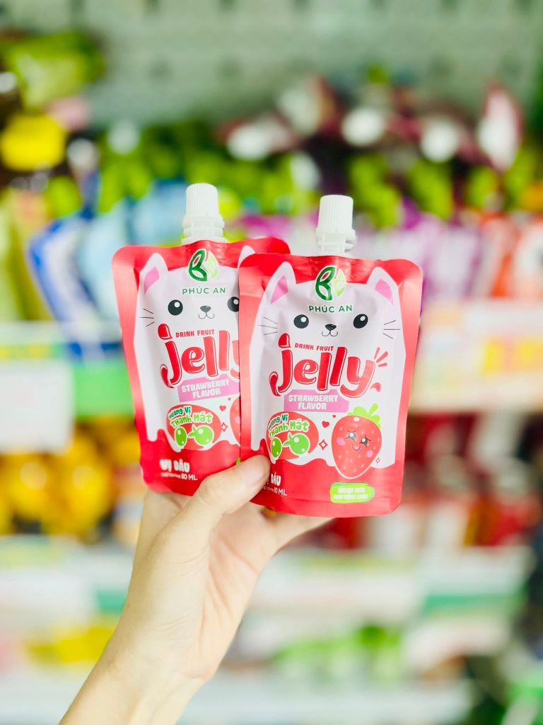 Thạch Uống Trái Cây Jelly Phúc An - 80ML