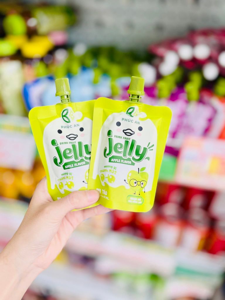 Thạch Uống Trái Cây Jelly Phúc An - 80ML