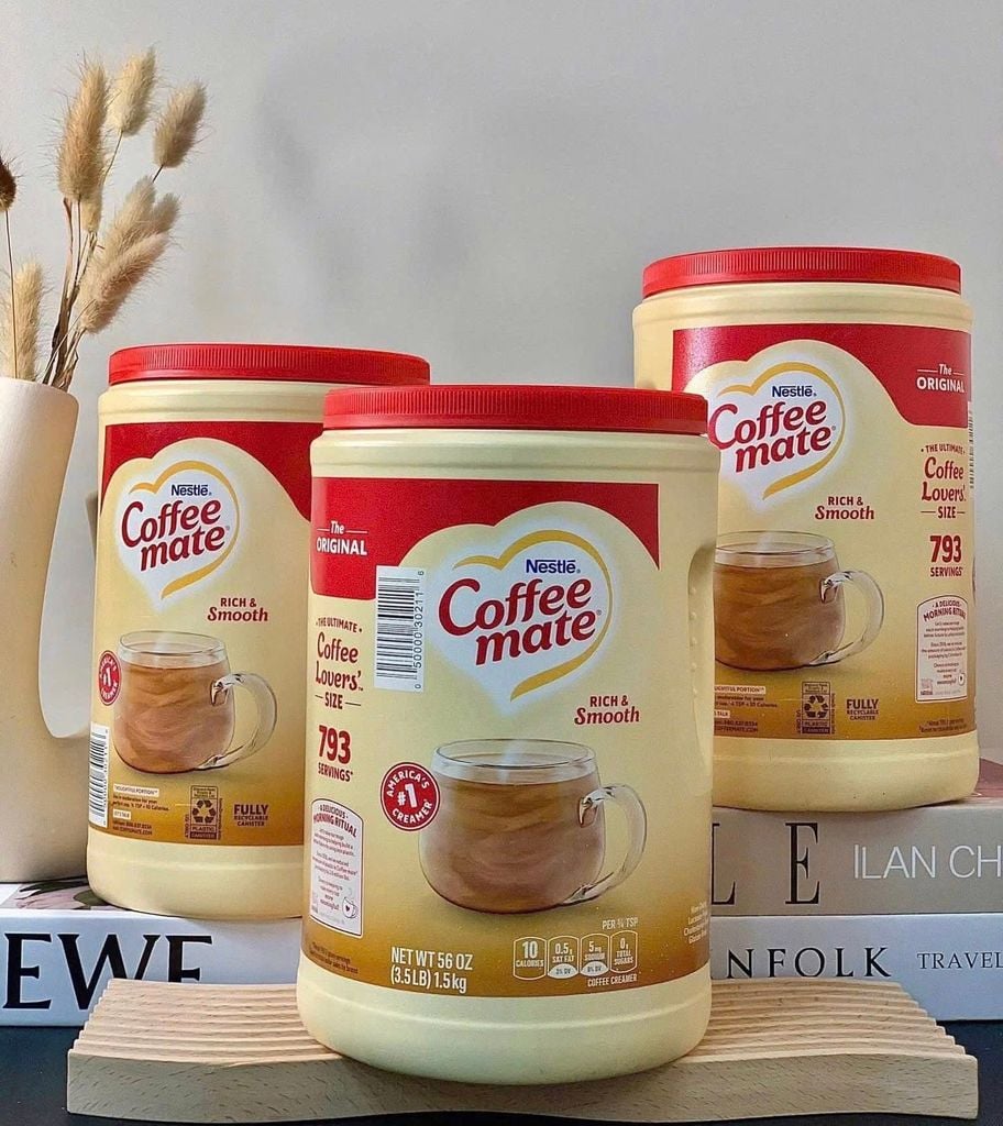 Bột Uống Nestle Coffee Mate Mỹ - Hộp 1,5kg