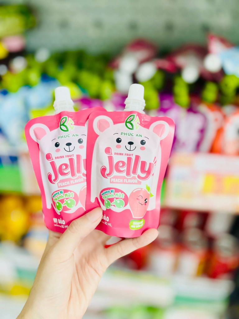 Thạch Uống Trái Cây Jelly Phúc An - 80ML
