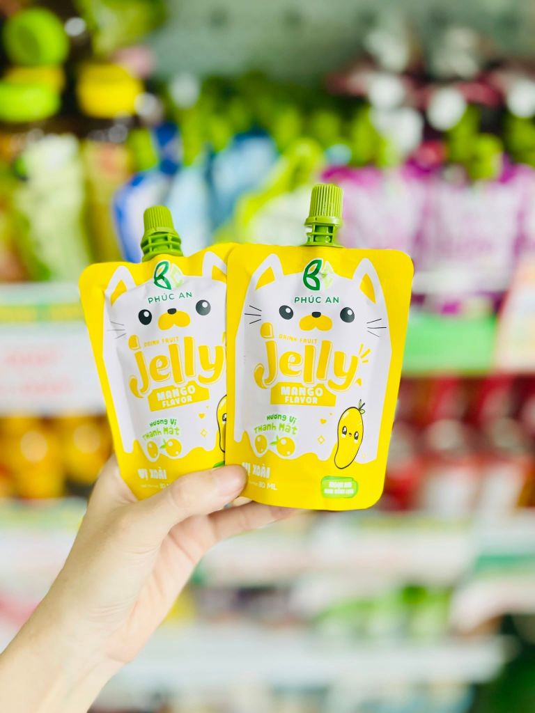Thạch Uống Trái Cây Jelly Phúc An - 80ML