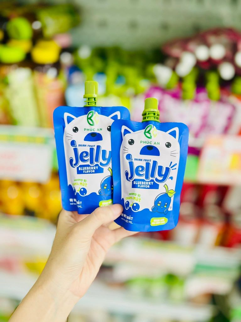 Thạch Uống Trái Cây Jelly Phúc An - 80ML