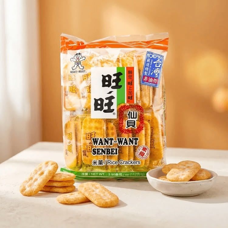 Bánh Gạo Want Want Senbei - 112G