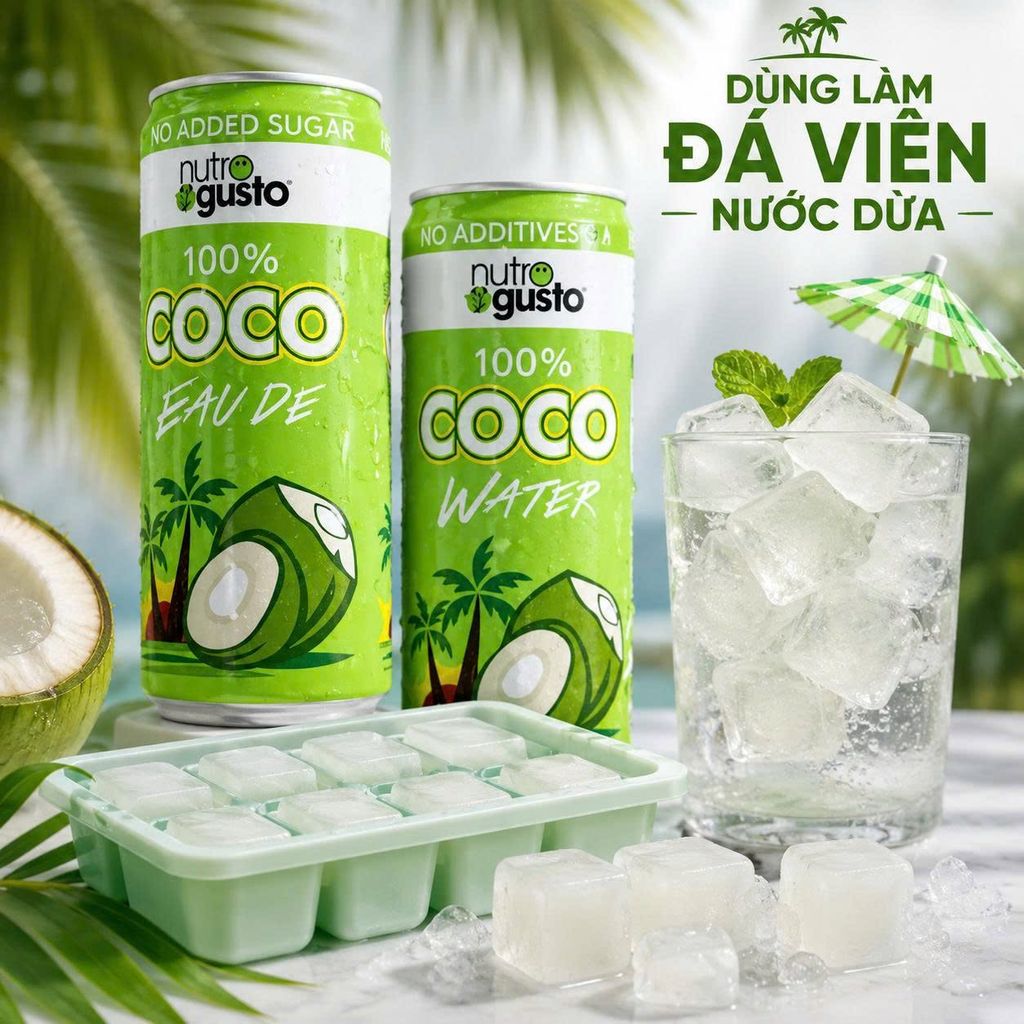 Nước Dừa Nutro Gusto - Lon 330ML