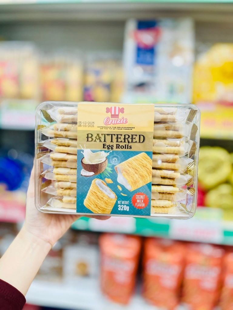 Bánh Quế Cuộn Battered Cruzie Kem - 320G