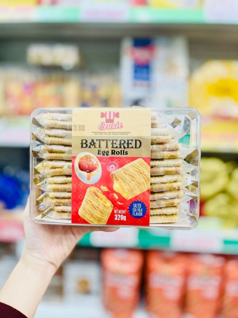 Bánh Quế Cuộn Battered Cruzie Kem - 320G
