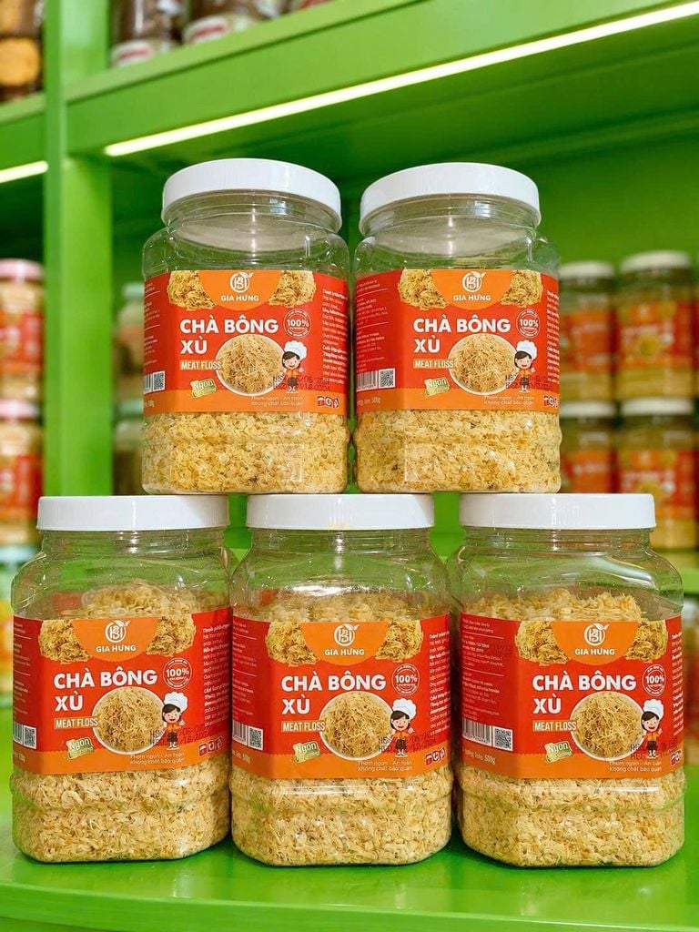 Chà Bông Xù Nhà Làm Gia Hưng - 500g