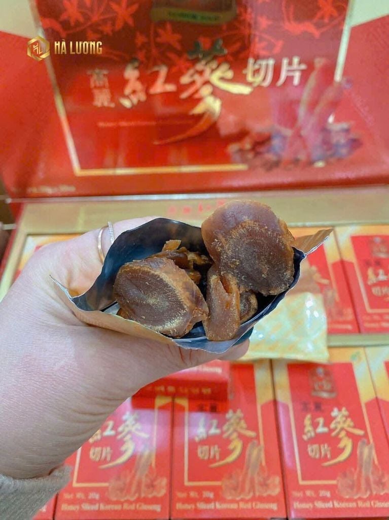 Hồng Sâm Lát Tẩm Mật Ong Sambok Food - 200g