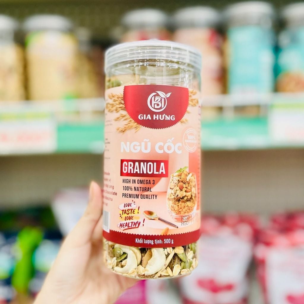 Ngũ Cốc Granola Gia Hưng - 500g