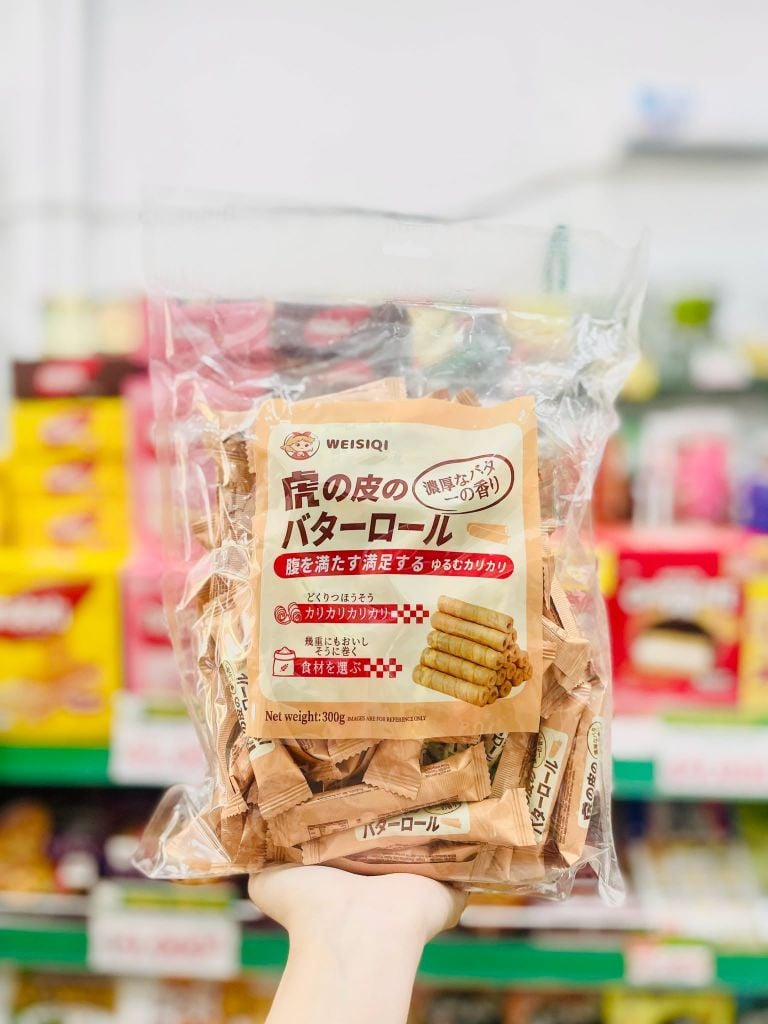 Bánh Cuộn WEISIQI - Gói 300g