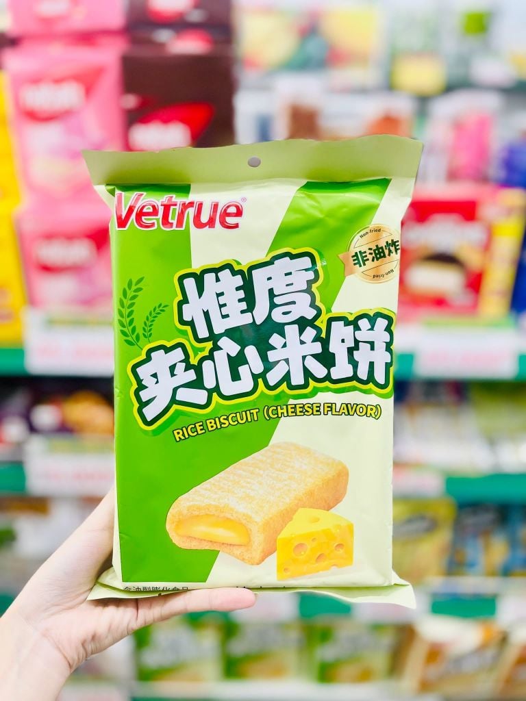 Bánh Gạo Vetrue Rice Biscuit - 116g