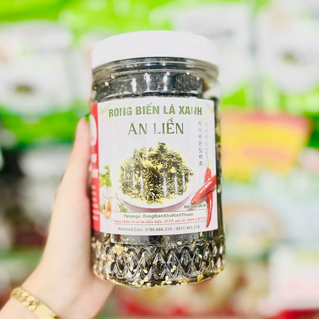 Rong Biển Lá Xanh Ăn Liền Trộn - 600g