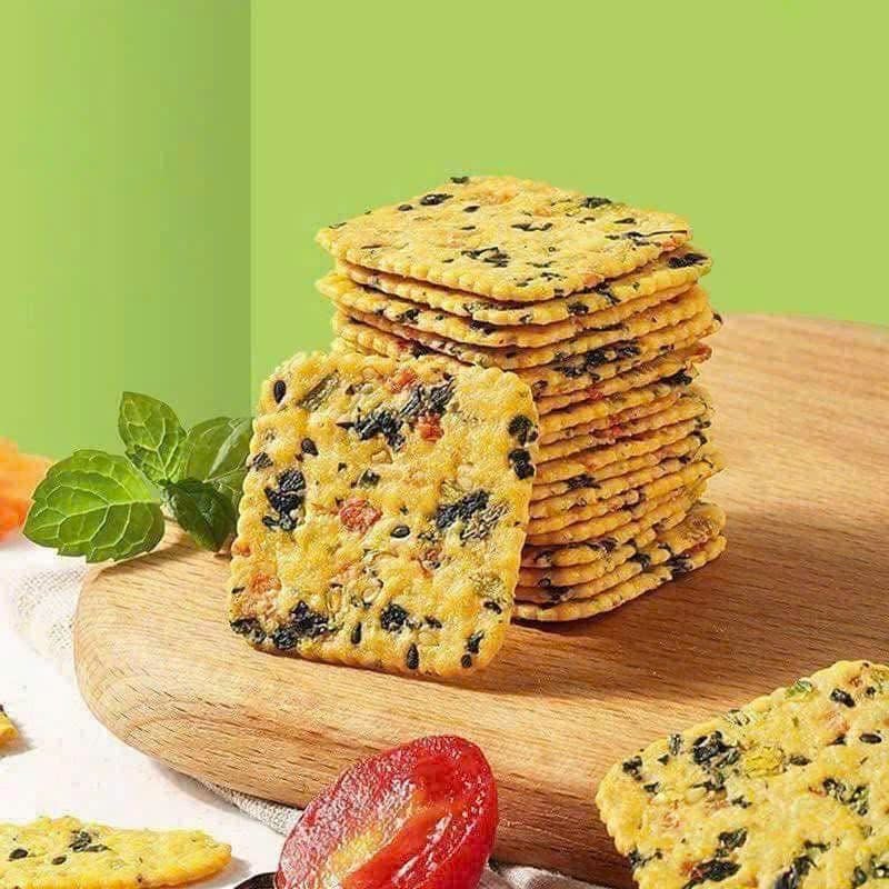 Bánh 9 Loại Rau Củ Weisiel Cao Cấp - Gói 328g