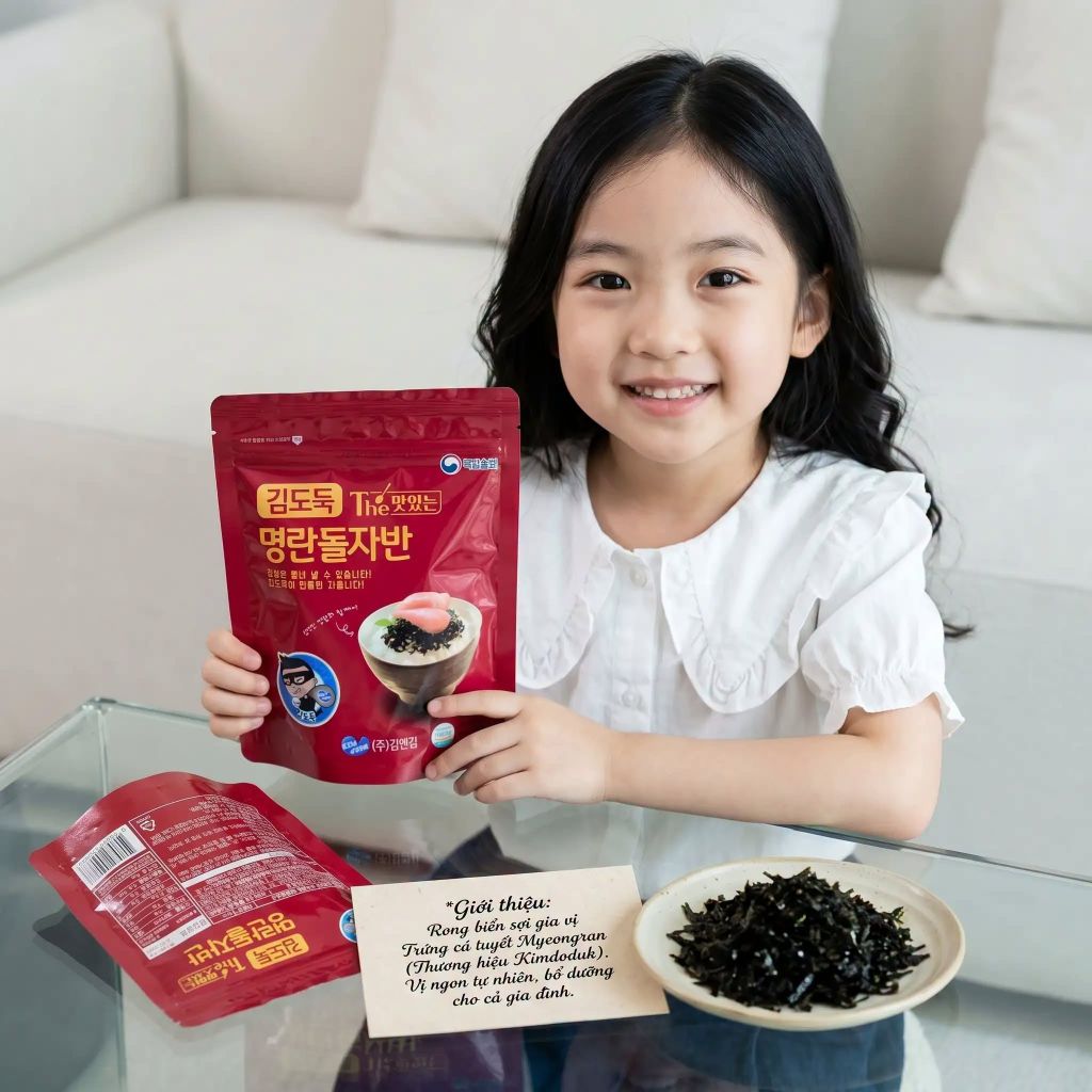 Rong Biển Trộn Cơm Kimdoduk Hàn Quốc - Gói 35g