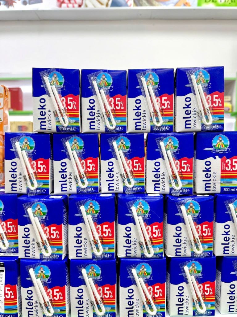 Sữa Tiệt Trùng Ba Lan Mleko Łowickie 3.5% - 200ml