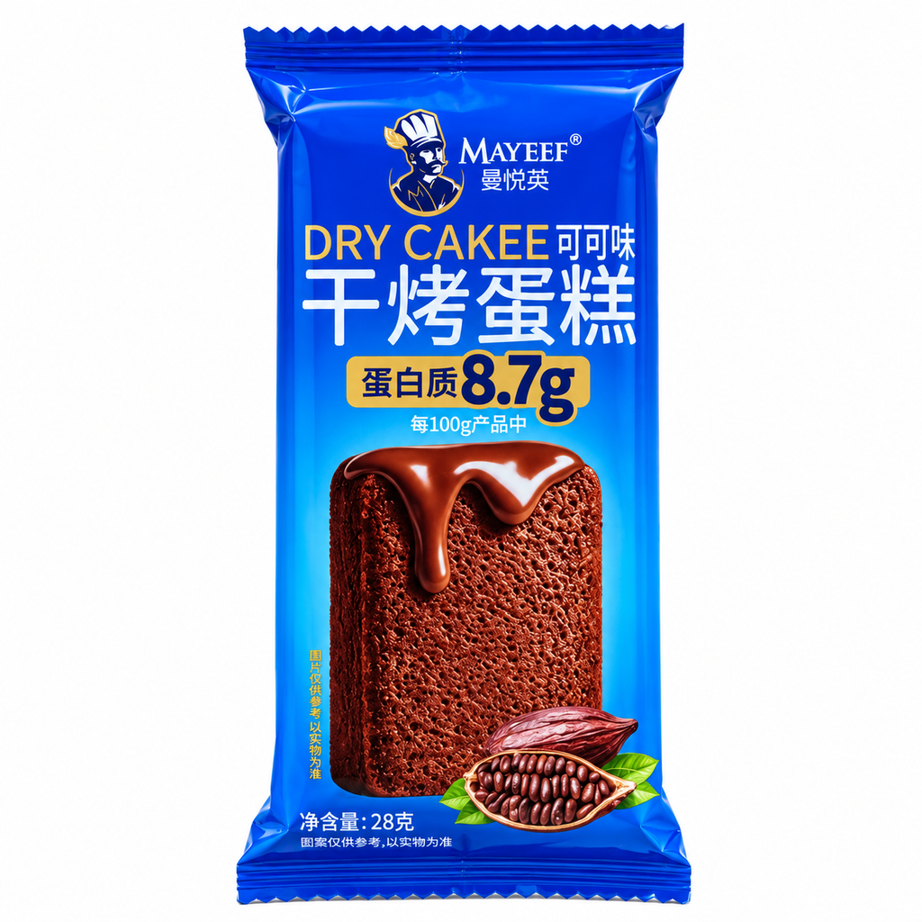 Bánh Trứng Nướng Giòn Mayeef - Gói 28g