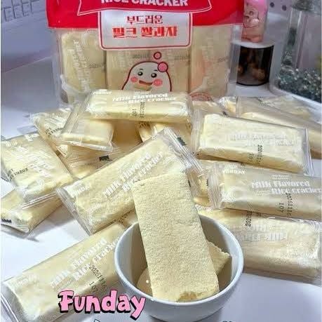 Bánh Gạo Sữa Hàn Quốc Funday - 240g