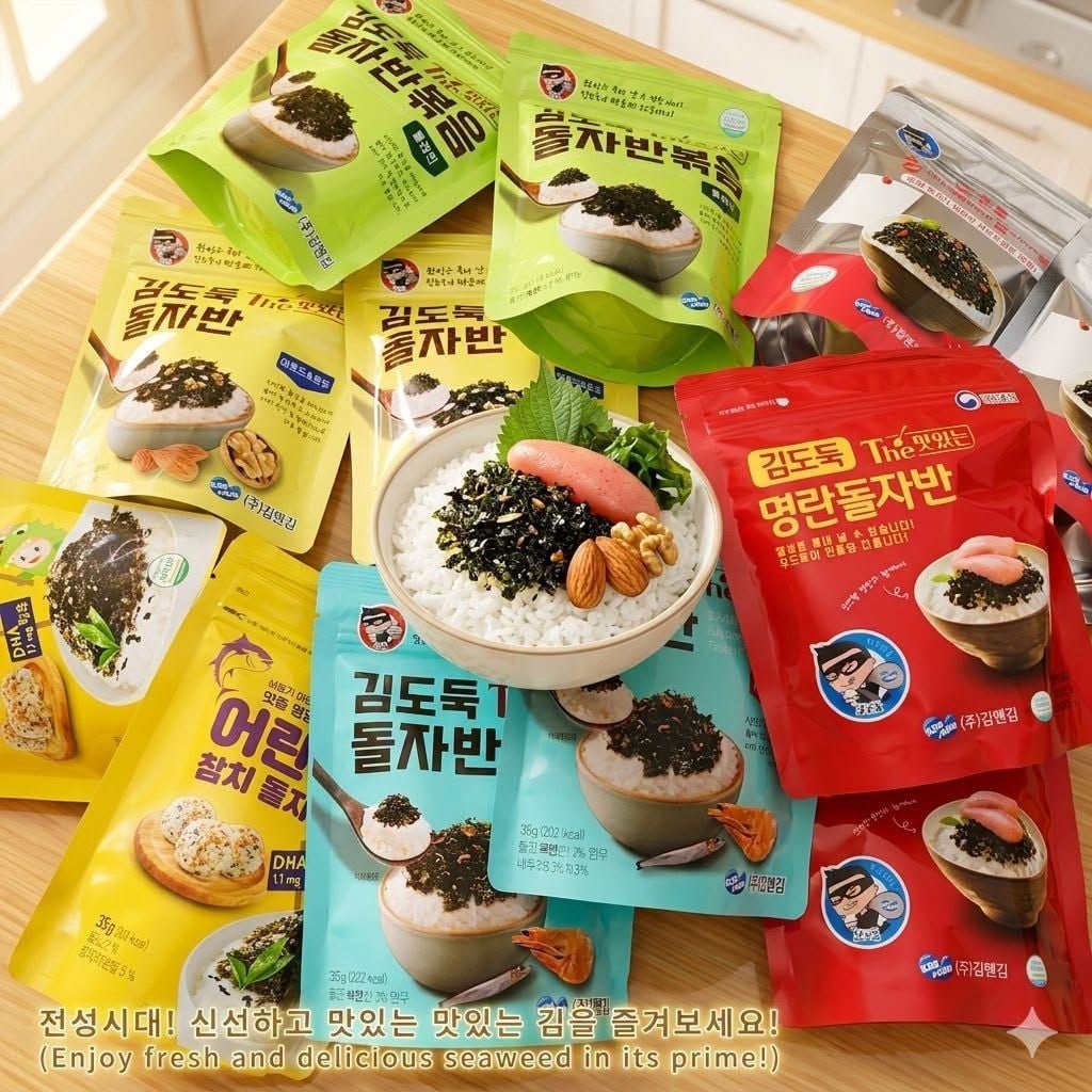 Rong Biển Trộn Cơm Kimdoduk Hàn Quốc - Gói 35g