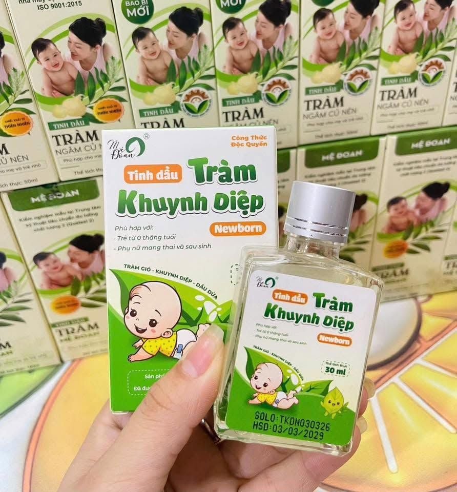 Tinh Dầu Tràm Khuynh Diệp Newborn Mệ Đoan - 30ml