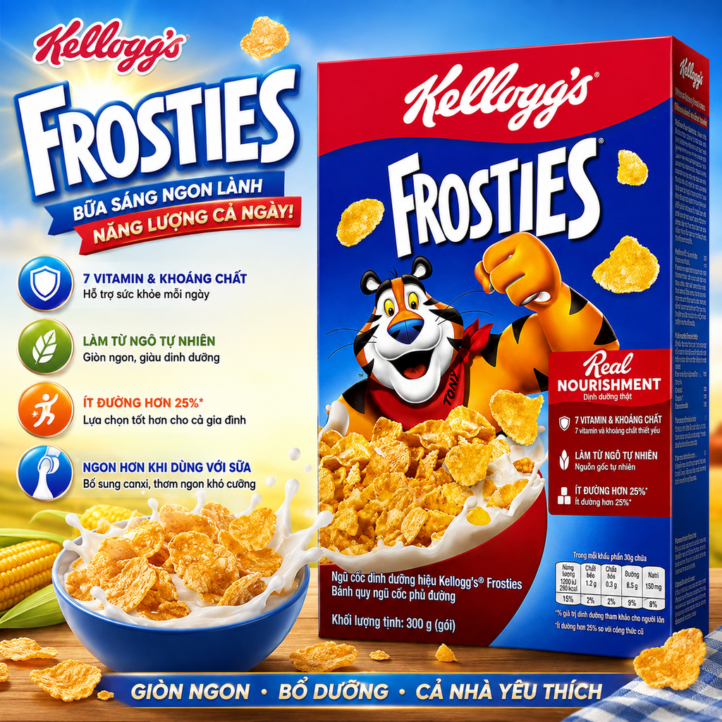 Ngũ cốc Kellogg's Frosties - 300g