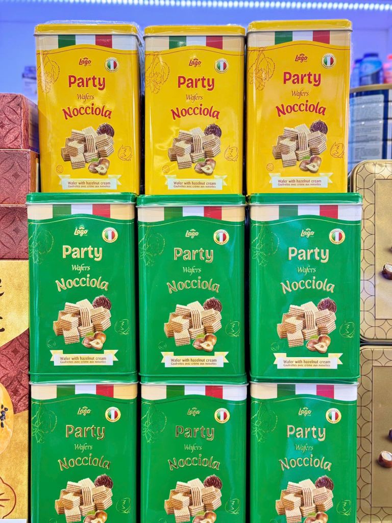 Bánh Xốp Hạt Dẻ Lago Ý - Hộp 125g