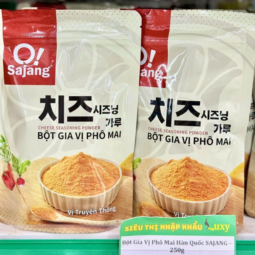 Bột Gia Vị Phô Mai Hàn Quốc Sajang - 250g