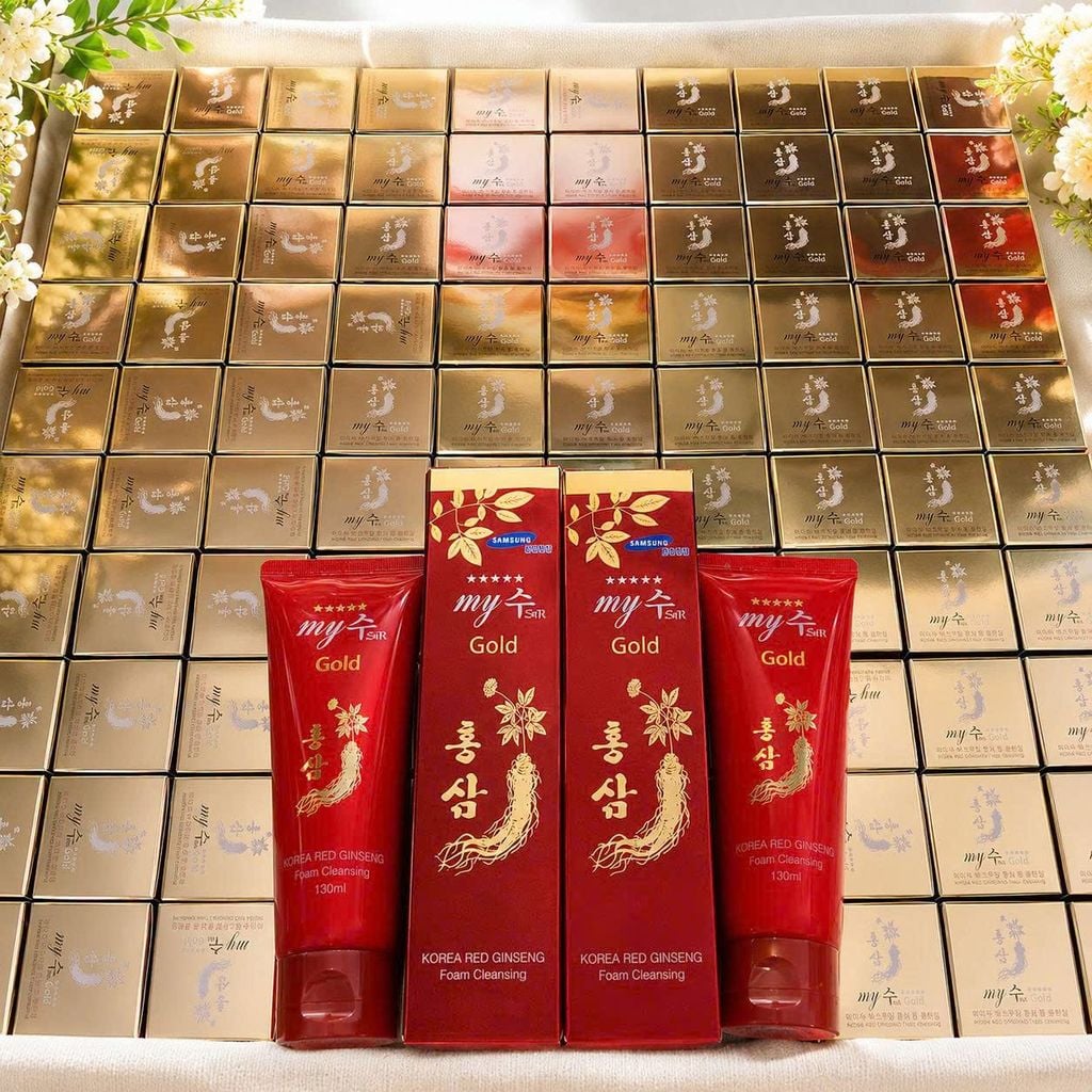 Sữa Rửa Mặt Sâm My Gold - 130ml