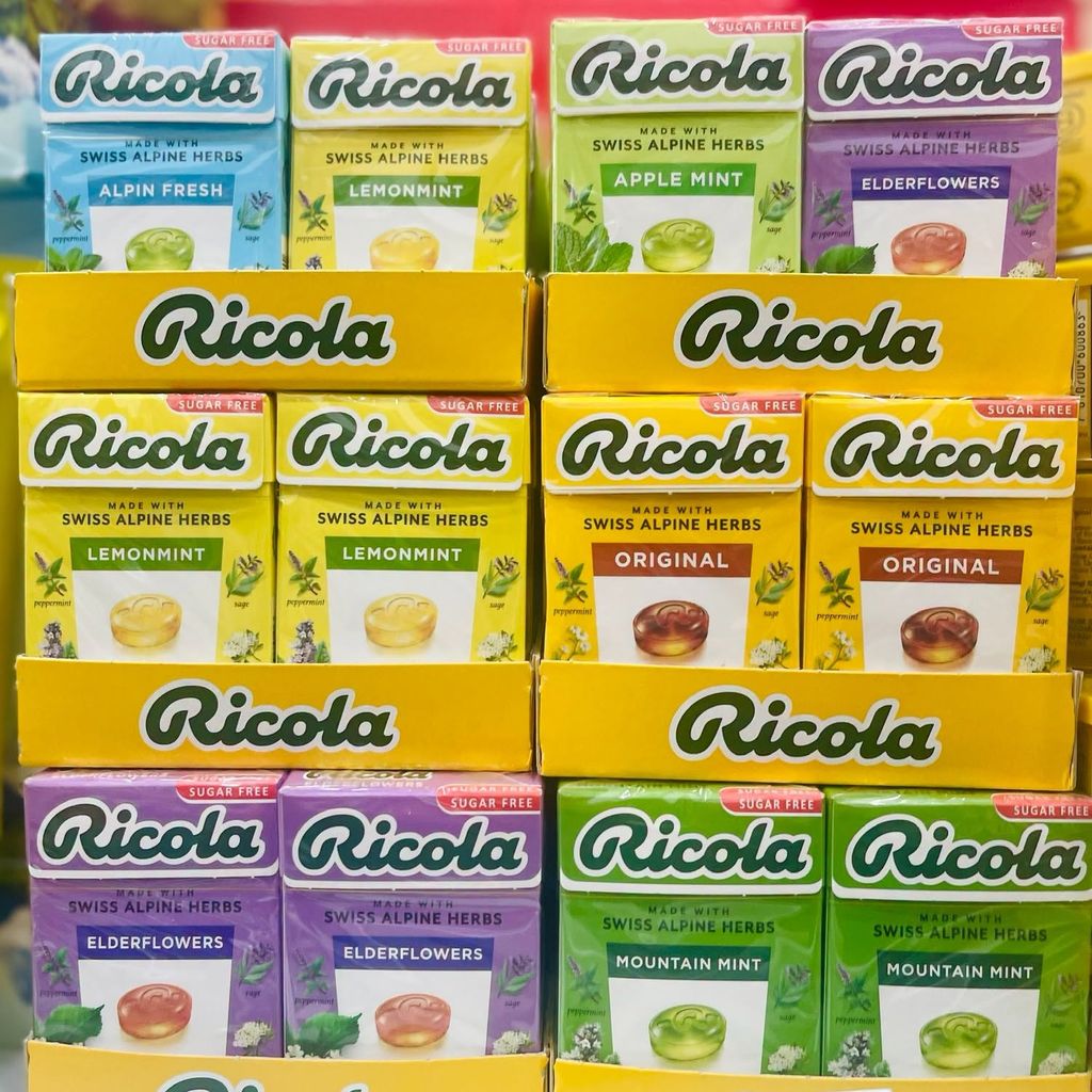 Kẹo Ngậm Thảo Mộc Ricola - 40g (Mua 1 Tặng 1)