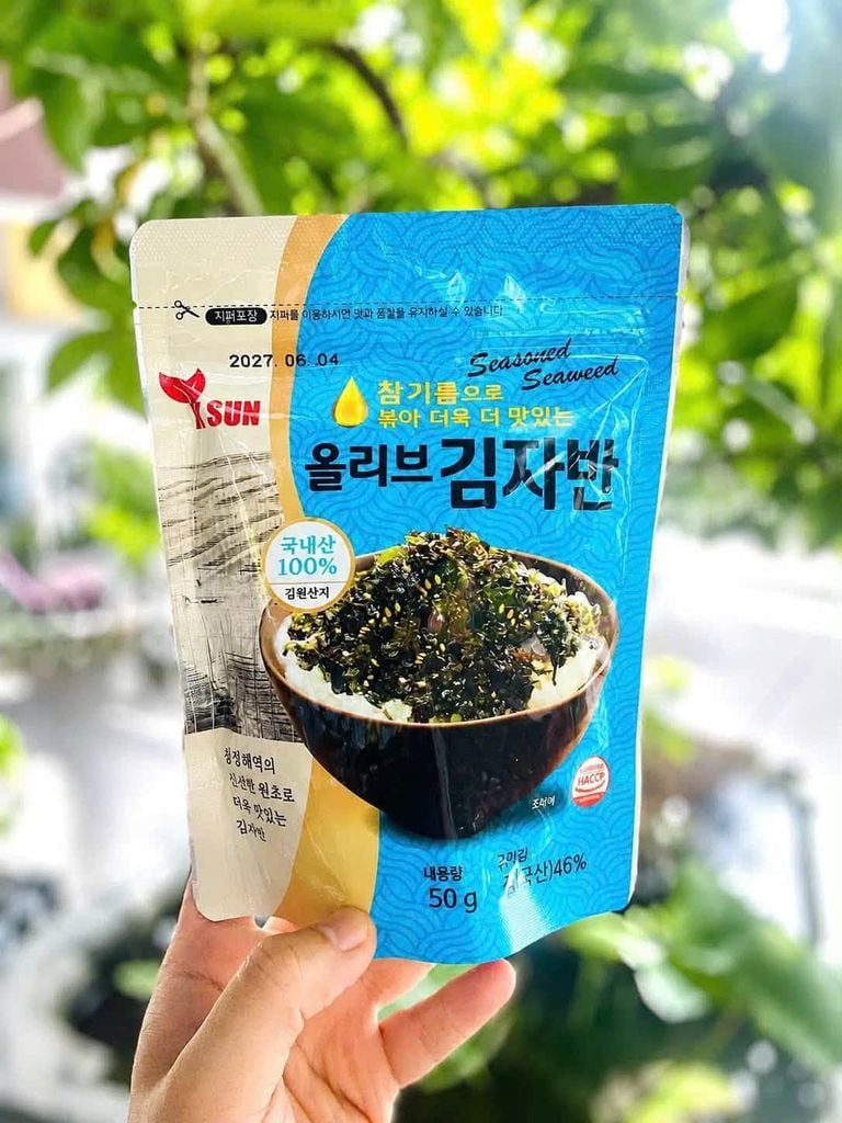 Rong Biển Vụn Tẩm Dầu Oliu Ksun Hàn Quốc- 50g