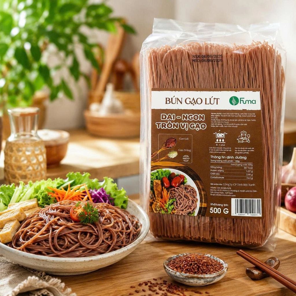 Bún Gạo Lứt Fuma - 500g