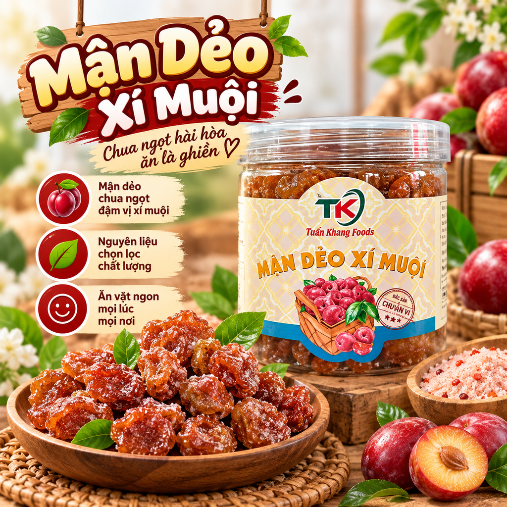 Mận Dẻo Xí Muội - 250g