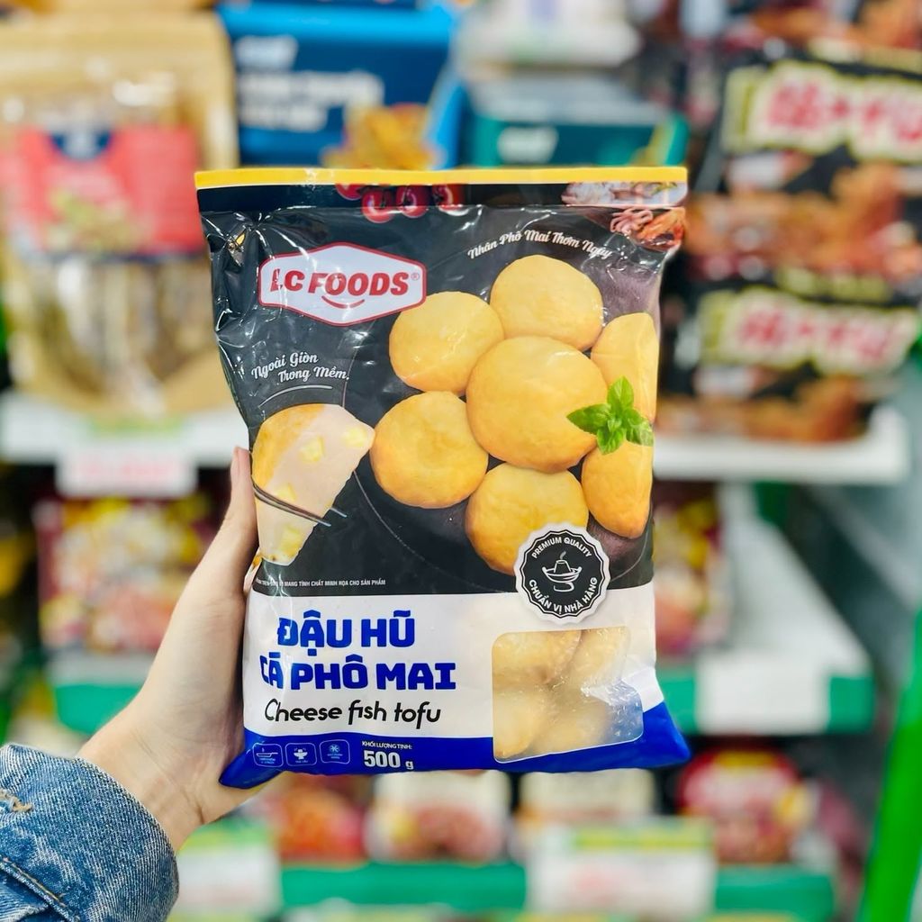 Đậu Hủ Cá Phô Mai LC Foods - 500g
